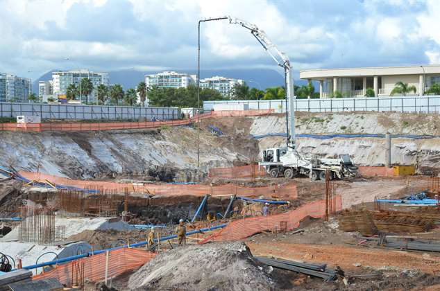 Início das obras | Riserva Golf Vista Mare Residenziale – Apartamento	na  Barra da Tijuca - Rio de Janeiro - Rio de Janeiro